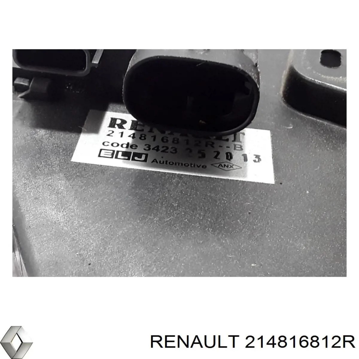 214816812R Renault (RVI) Dyfuzor chłodnicy, w komplecie z silnikiem i wirnikiem