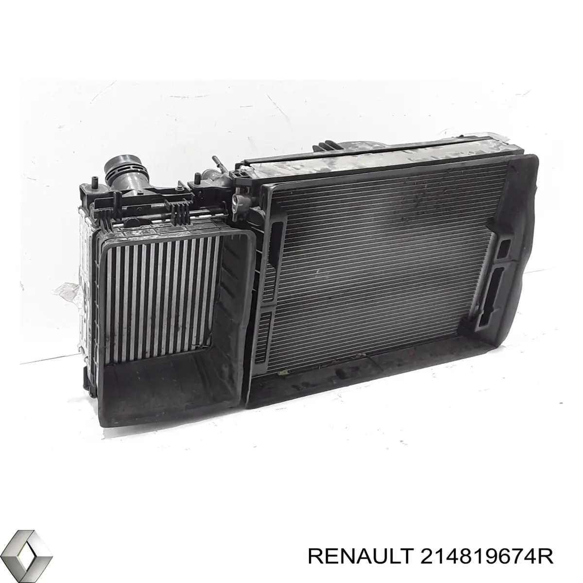 Dyfuzor chłodnicy, w komplecie z silnikiem i wirnikiem Renault (RVI) 214819674R cena, od 156,08 USD