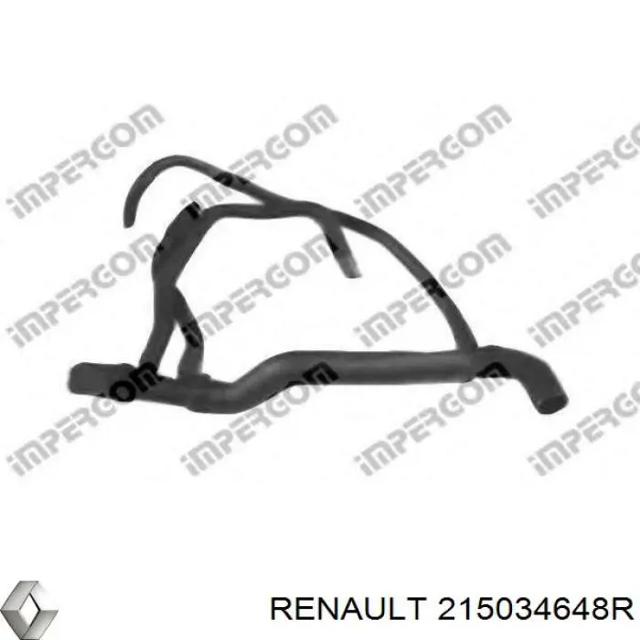 215034648R Renault (RVI) Przewód (króciec) chłodnicy dolny