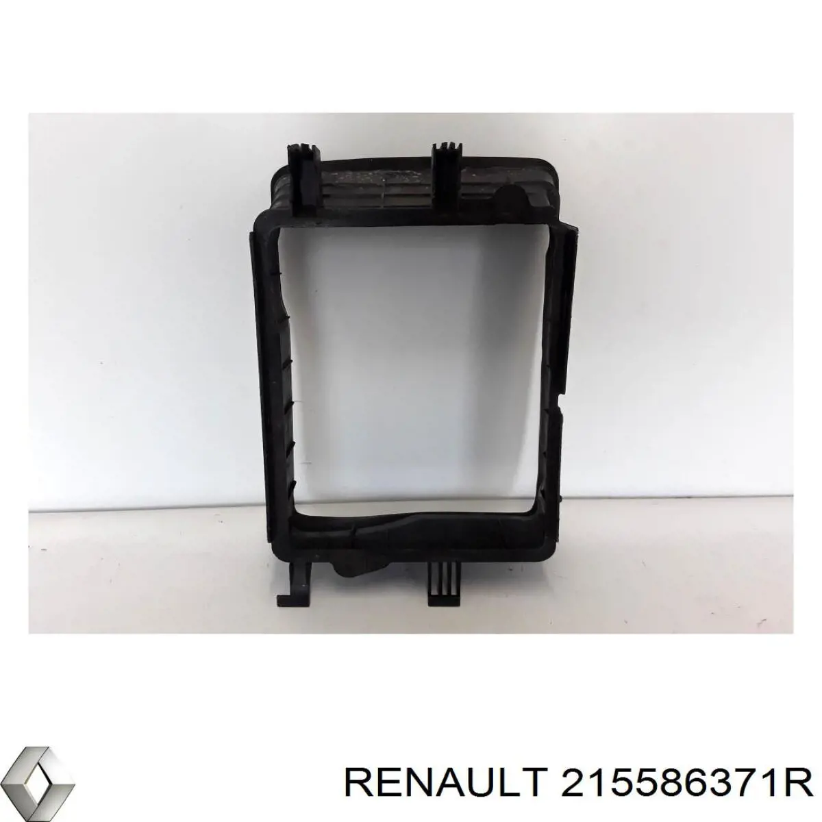 215586371R Renault (RVI) Kierownica powietrza (deflektor) intercoolera