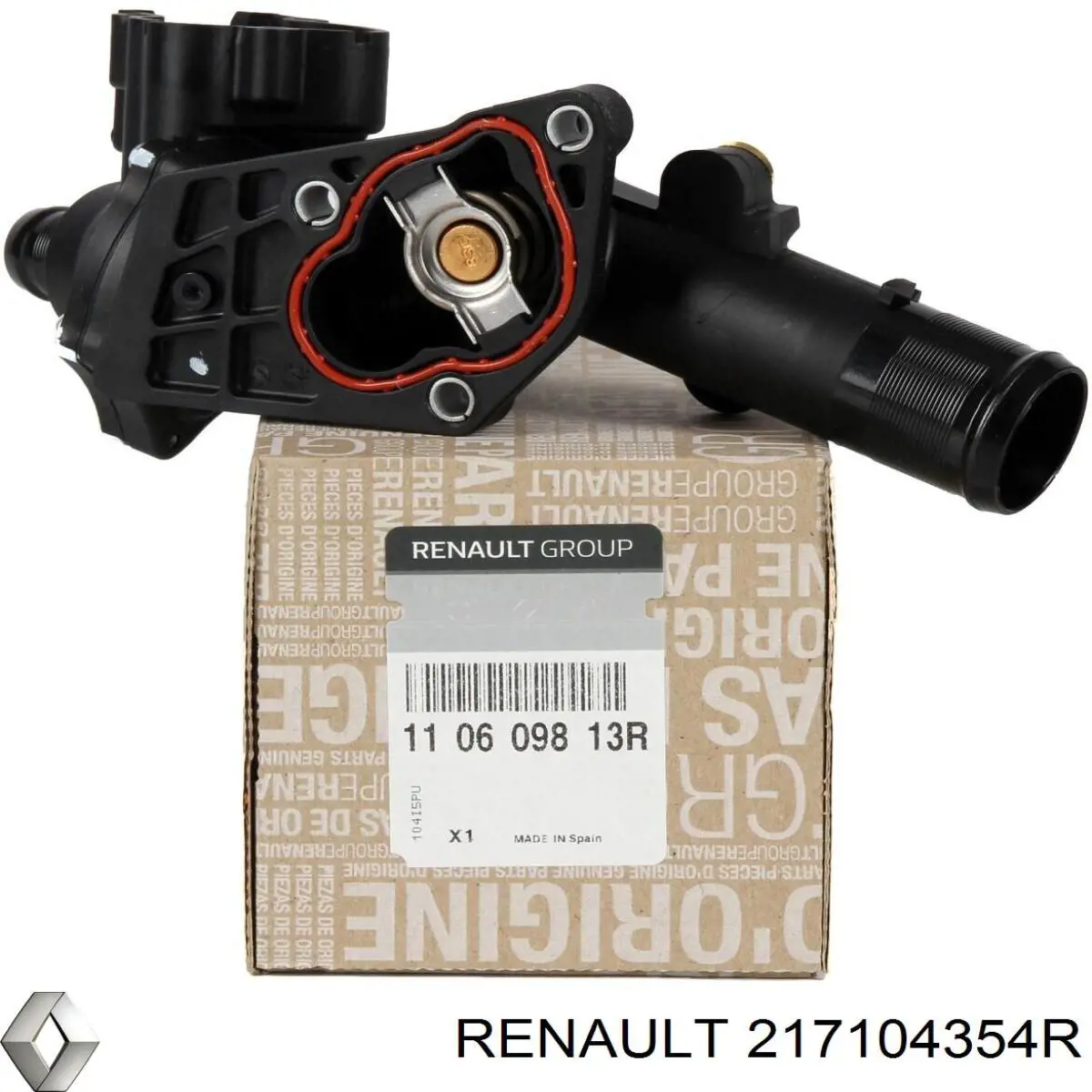 Do koszyka 217104354R Renault (RVI) Zbiorniczek wyrównawczy układu chłodzenia