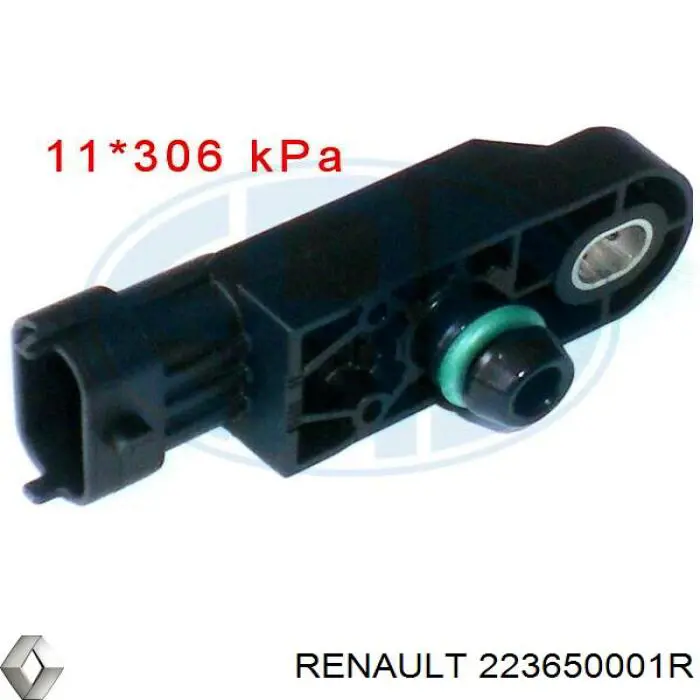 Czujnik ciśnienia w kolektorze ssącym, MAP 223650001R Renault (RVI)