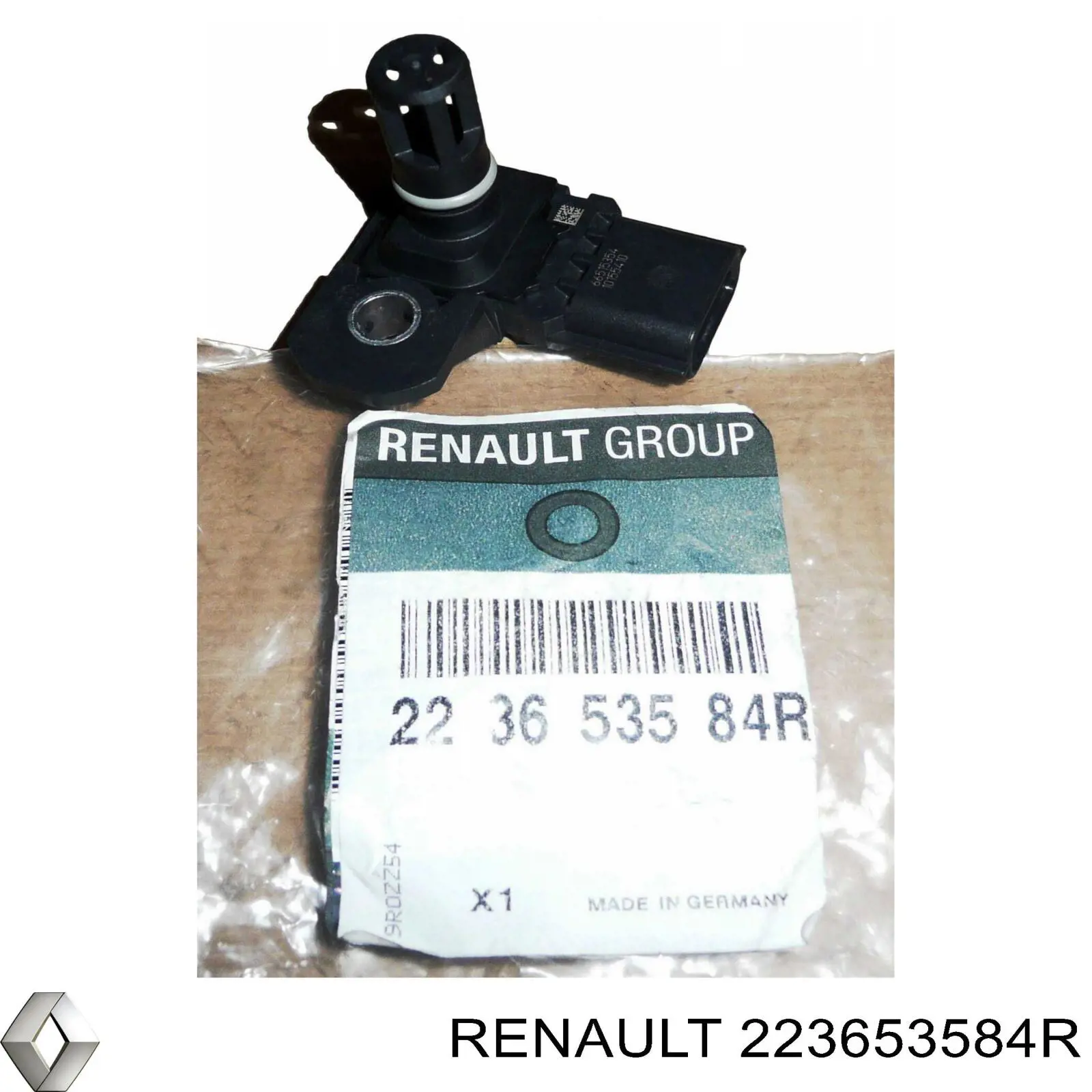 Czujnik ciśnienia w kolektorze ssącym, MAP Renault (RVI) 223653584R cena, od 32,75 USD