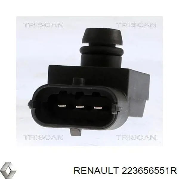 Czujnik ciśnienia doładowania (powietrza w turbinę) Renault (RVI) 223656551R cena, od 45,85 USD