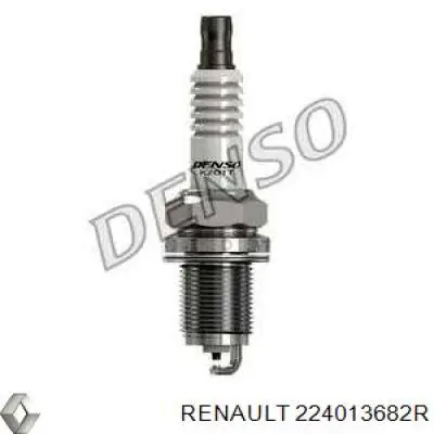 Świeca zapłonowa 224013682R Renault (RVI)