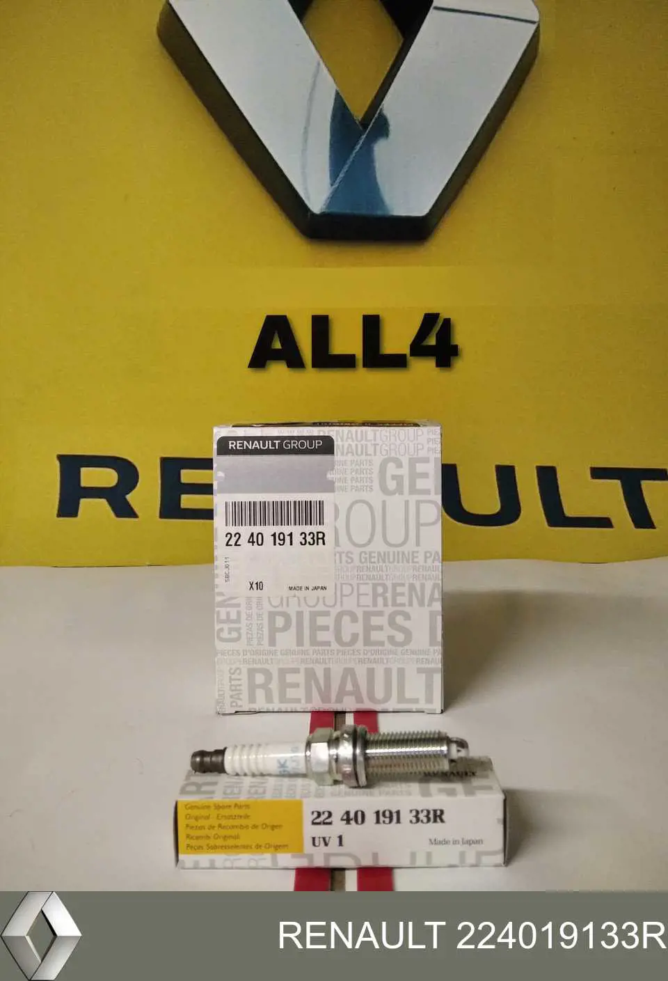 Świeca zapłonowa Renault (RVI) 224019133R cena, od 15,01 USD