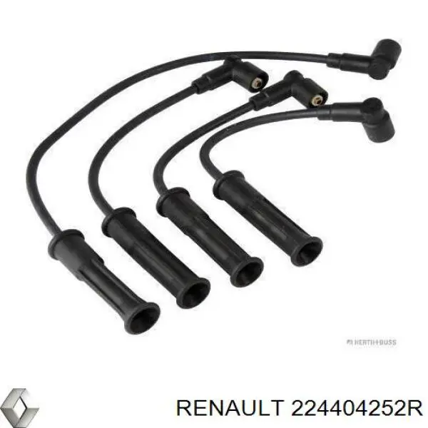 Do koszyka 224404252R Renault (RVI) Zestaw przewodów wysokiego napięcia