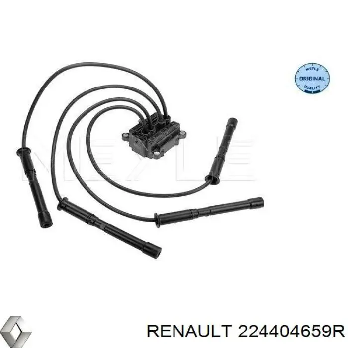 Zestaw przewodów wysokiego napięcia Renault (RVI) 224404659R cena, od 30,62 USD