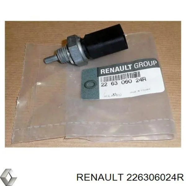 Czujnik temperatury płynu chłodzącego Renault (RVI) 226306024R