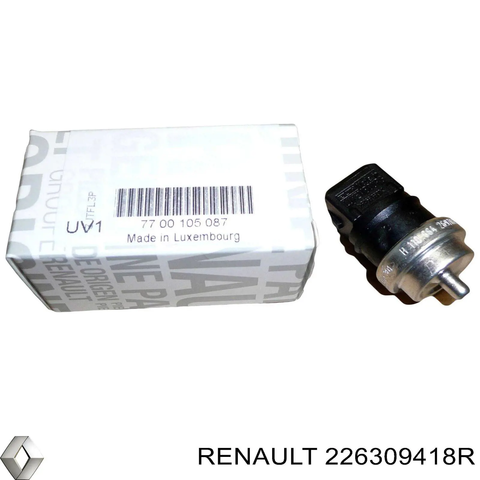 Czujnik temperatury płynu chłodzącego 226309418R Renault (RVI)