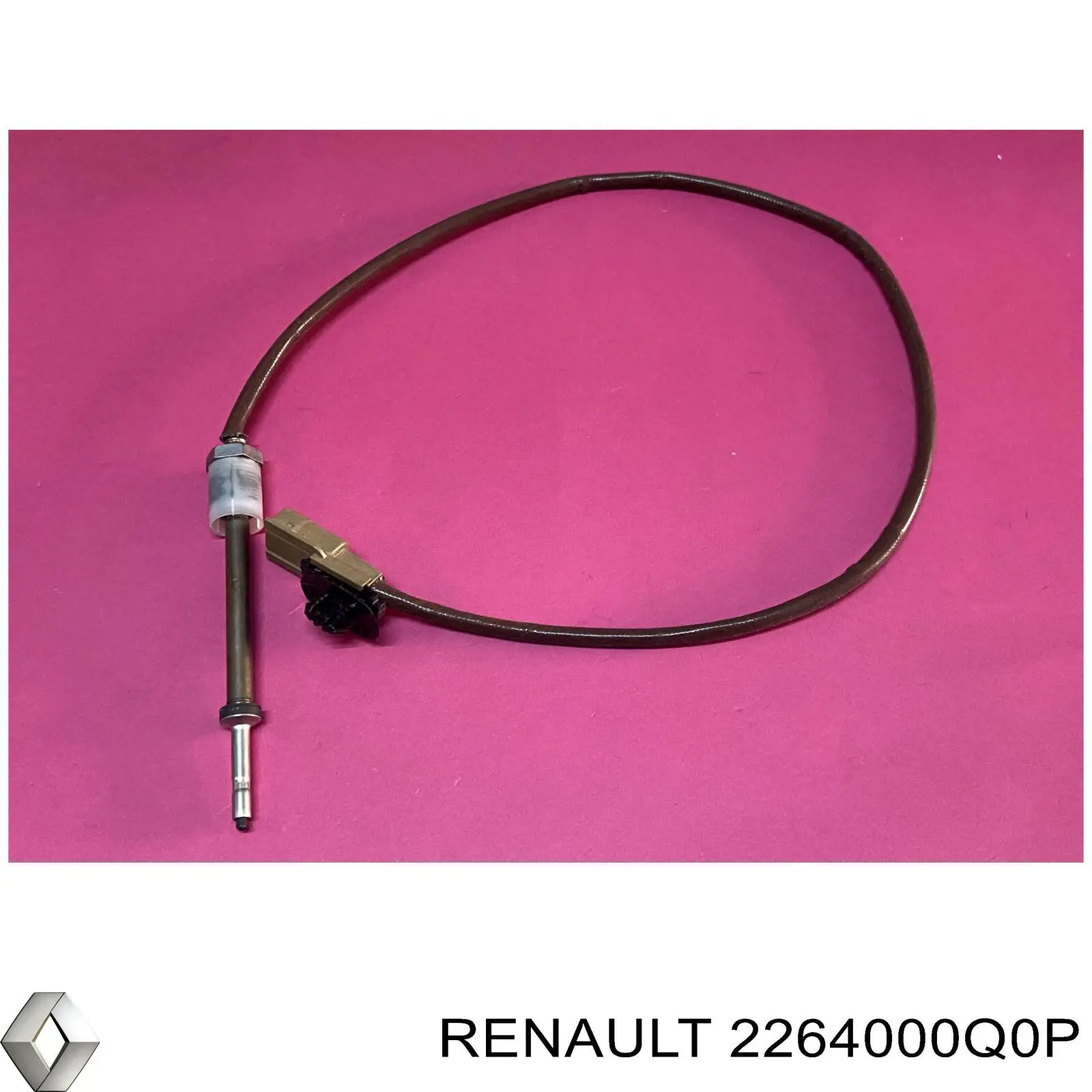 Czujnik temperatury spalin, przed turbiną 2264000Q0P Renault (RVI)