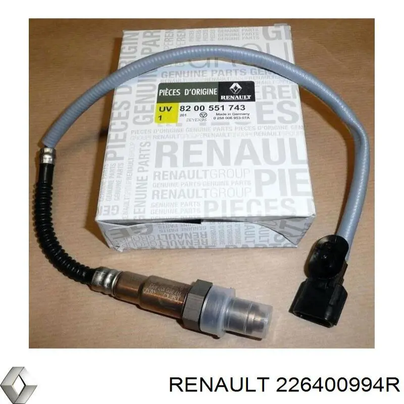 Czujnik temperatury spalin, przed turbiną 226400994R Renault (RVI)