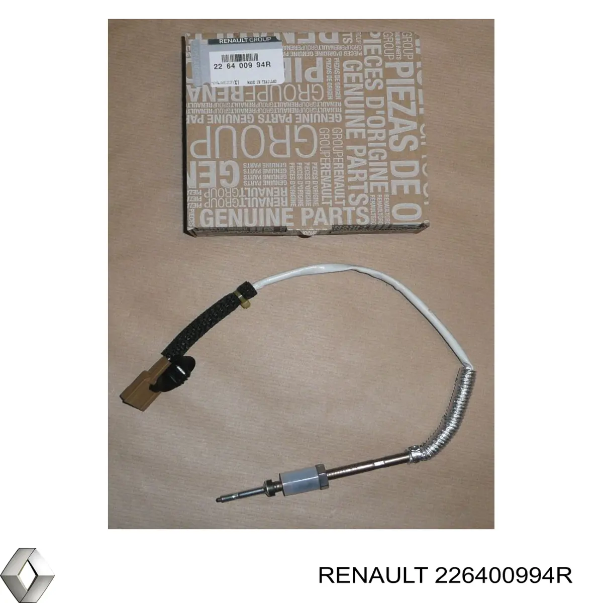 Czujnik temperatury spalin, przed turbiną Renault (RVI) 226400994R cena, od 91,67 USD