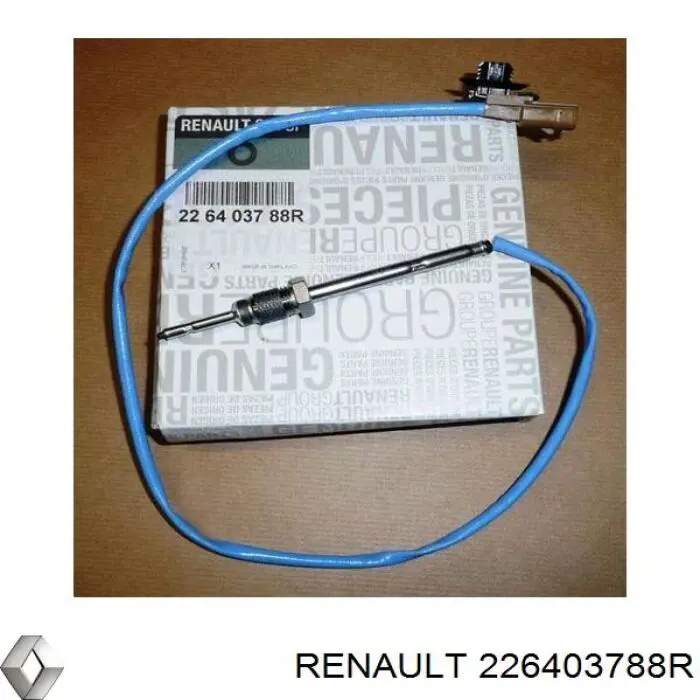 226403788R Renault (RVI) Czujnik temperatury spalin, przed katalizatorem
