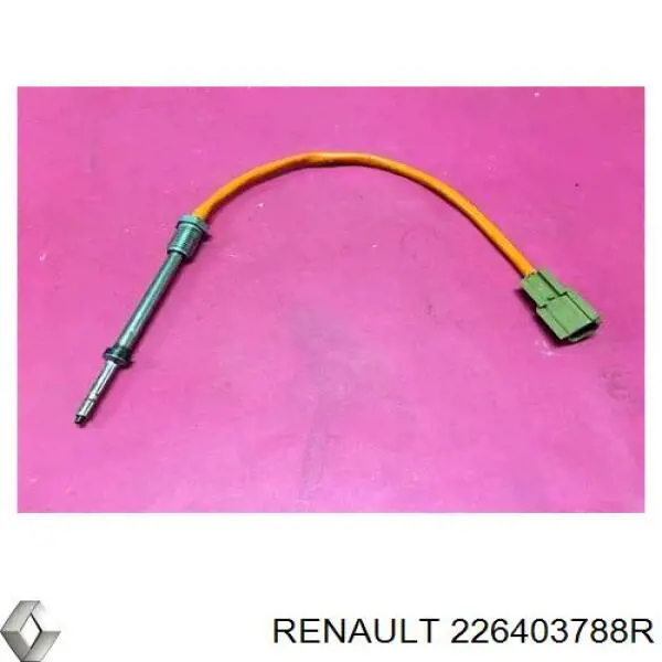 Do koszyka 226403788R Renault (RVI) Czujnik temperatury spalin, przed katalizatorem