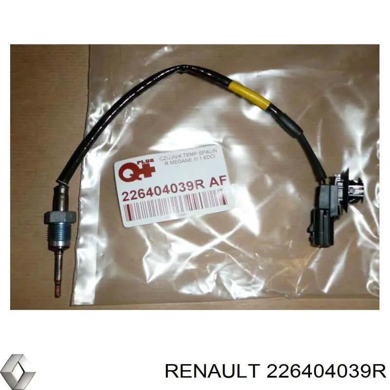 Czujnik temperatury spalin, przed katalizatorem Renault (RVI) 226404039R cena, od 114,14 USD