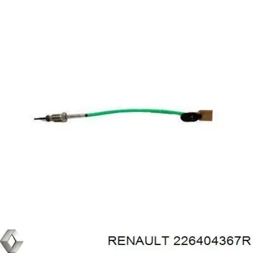 Do koszyka 226404367R Renault (RVI) Czujnik temperatury spalin, przed turbiną
