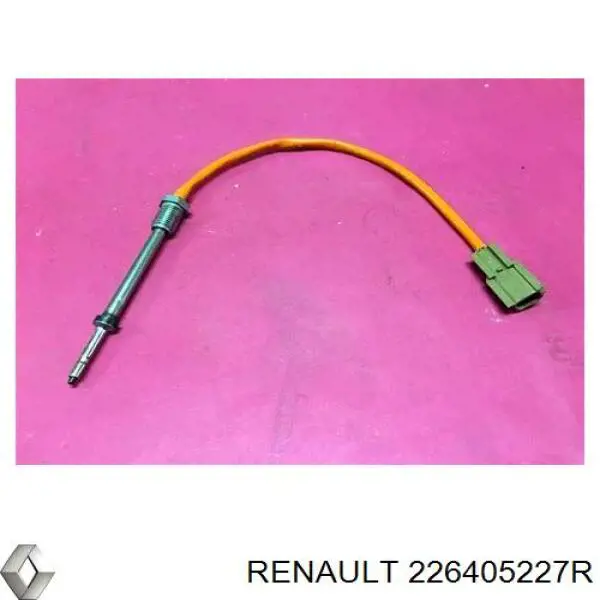 Czujnik temperatury spalin, przed turbiną 226405227R Renault (RVI)