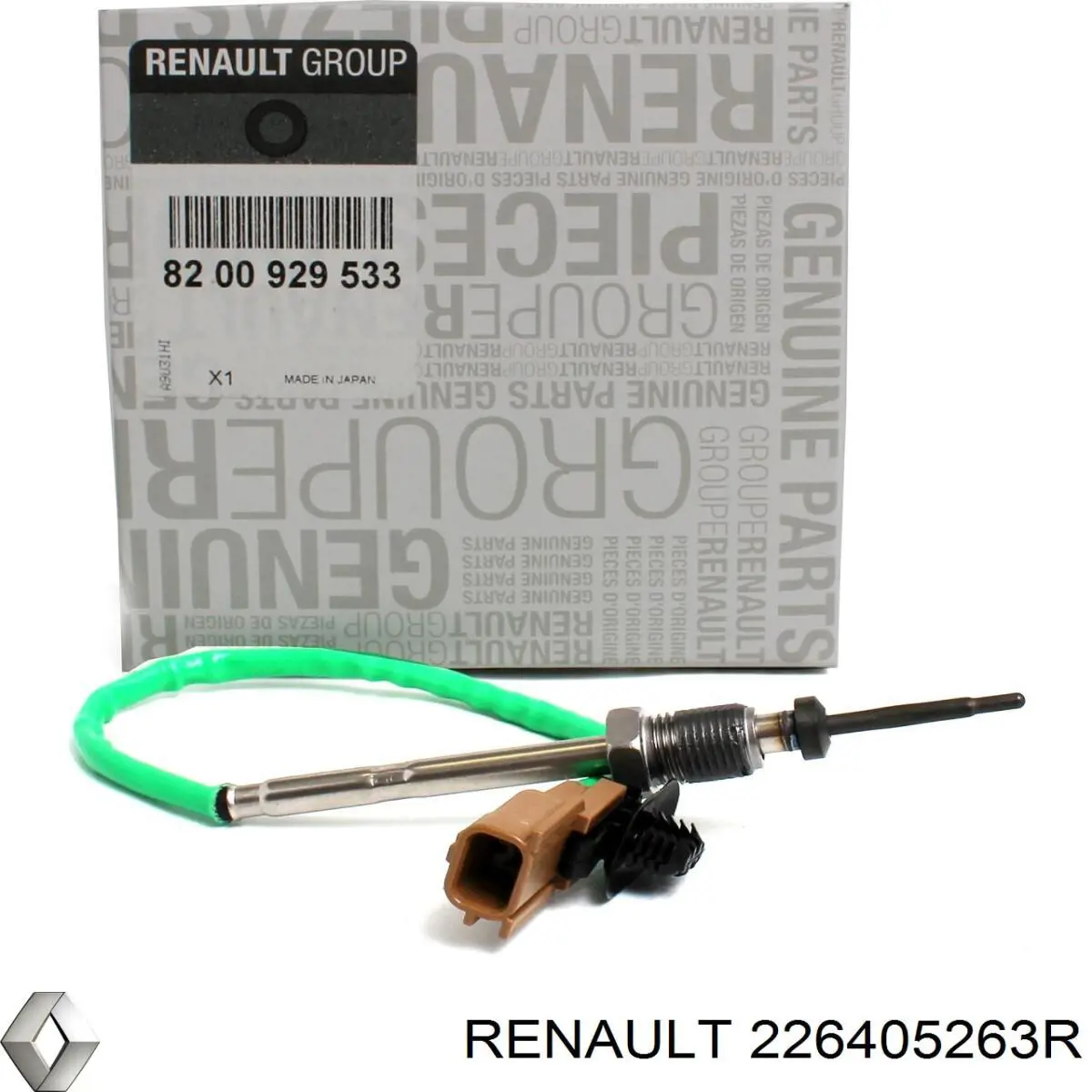 Do koszyka 226405263R Renault (RVI) Czujnik temperatury spalin, przed katalizatorem