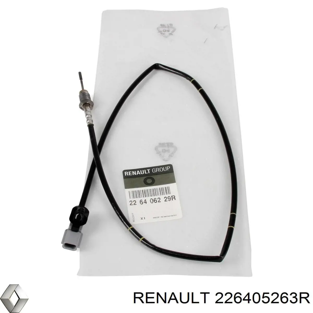 Czujnik temperatury spalin, przed katalizatorem Renault (RVI) 226405263R cena, od 85,54 USD