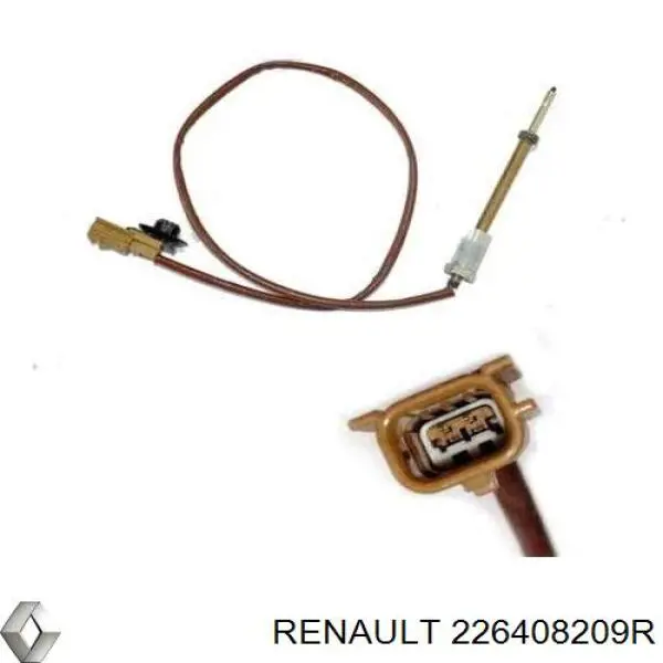 Czujnik temperatury spalin, przed katalizatorem Renault (RVI) 226408209R cena, od 76,45 USD