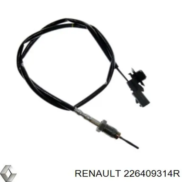 Czujnik temperatury spalin po filtrze cząstek stałych Renault (RVI) 226409314R cena, od 84,65 USD