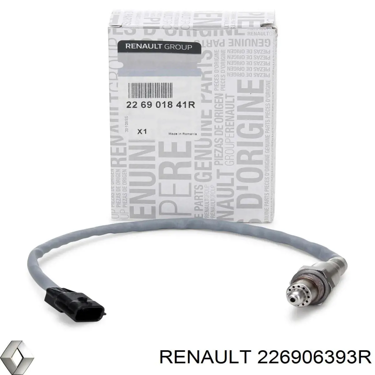 Sonda lambda, czujnik tlenu Renault (RVI) 226906393R cena, od 82,43 USD