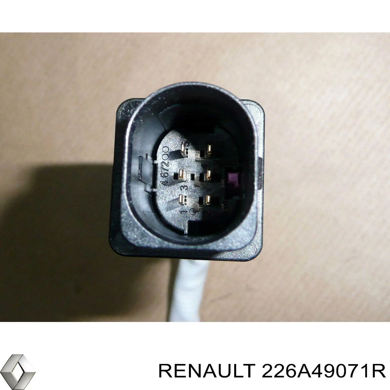 Do koszyka 226A49071R Renault (RVI) Sonda lambda czujnik tlenu przed katalizatorem