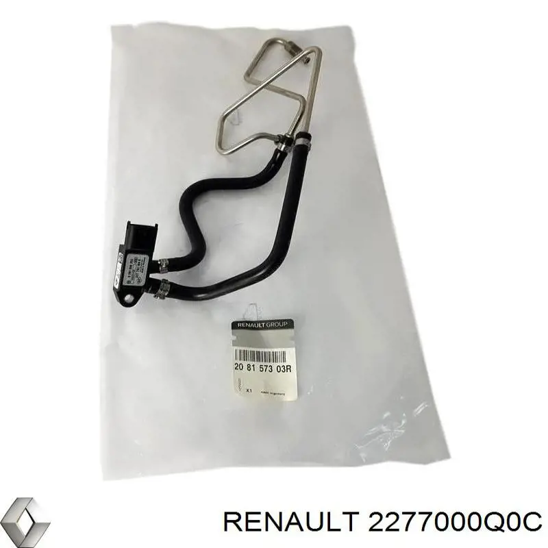 Do koszyka 2277000Q0C Renault (RVI) Czujnik ciśnienia spalin