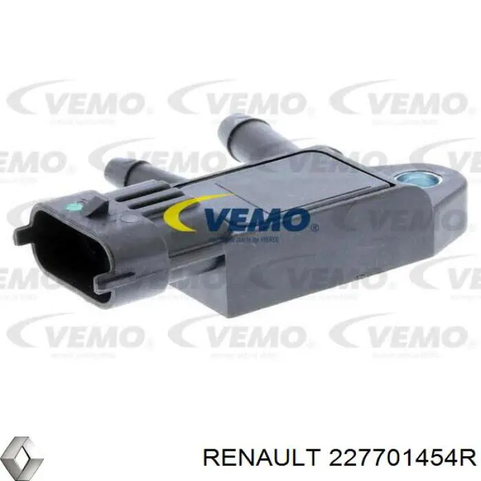 Do koszyka 227701454R Renault (RVI) Czujnik ciśnienia spalin