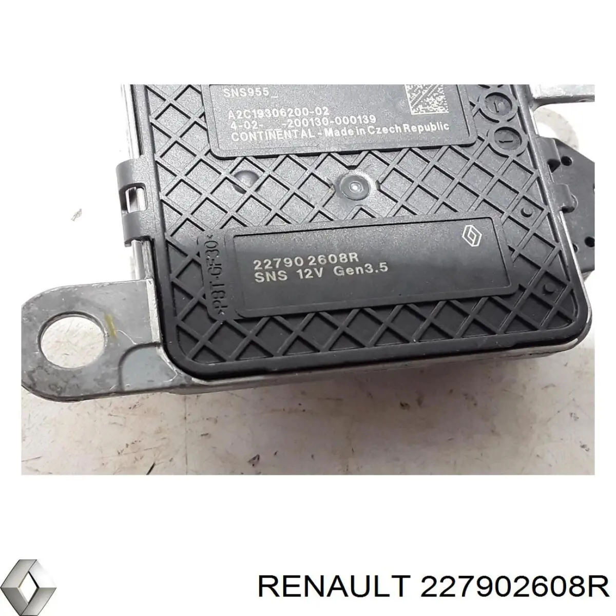 Czujnik tlenków azotu NOX tylny Renault (RVI) 227902608R cena, od 115,77 USD