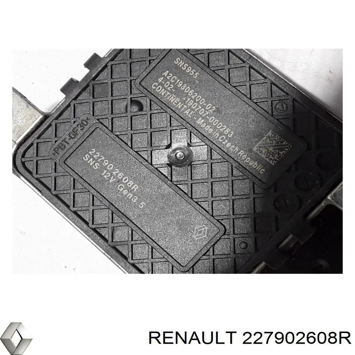 Czujnik tlenków azotu NOX tylny 227902608R Renault (RVI)