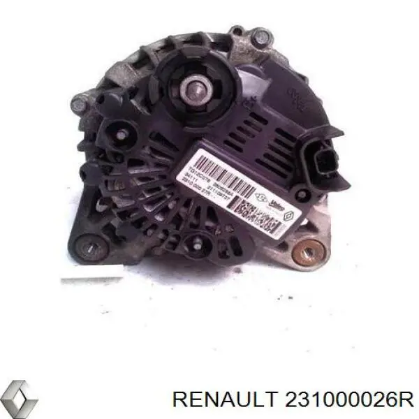 Do koszyka 231000026R Renault (RVI) Alternator