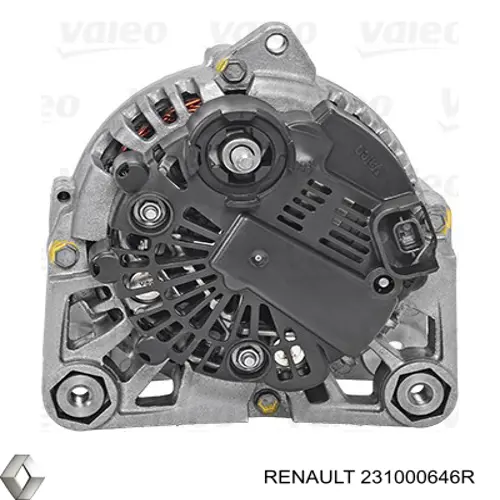 Do koszyka 8200660043 Renault (RVI) Alternator