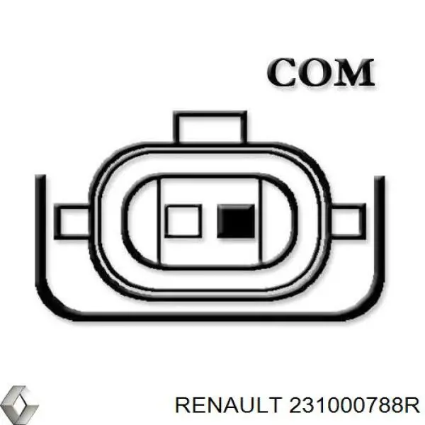 Alternator Renault (RVI) 231000788R cena, od 146,42 USD