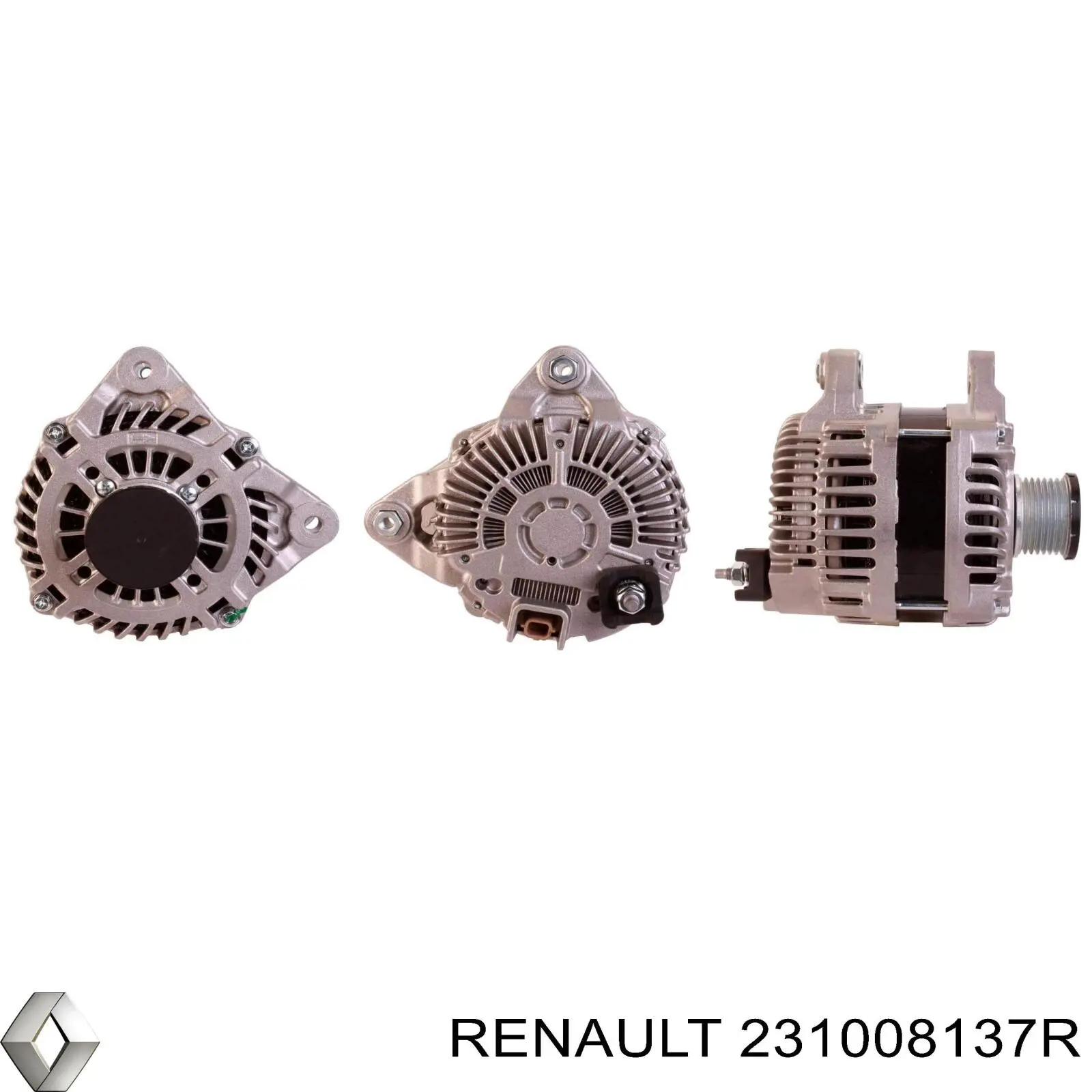 Alternator Renault (RVI) 231008137R cena, od 164,10 USD