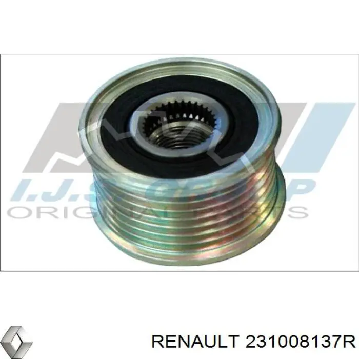Do koszyka 231008137R Renault (RVI) Alternator