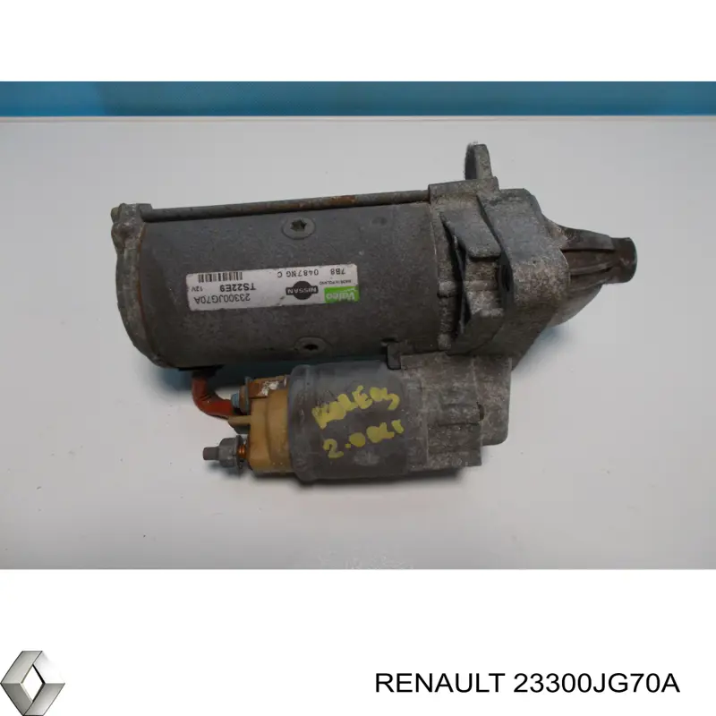 Rozrusznik Renault (RVI) 23300JG70A cena, od 82,05 USD