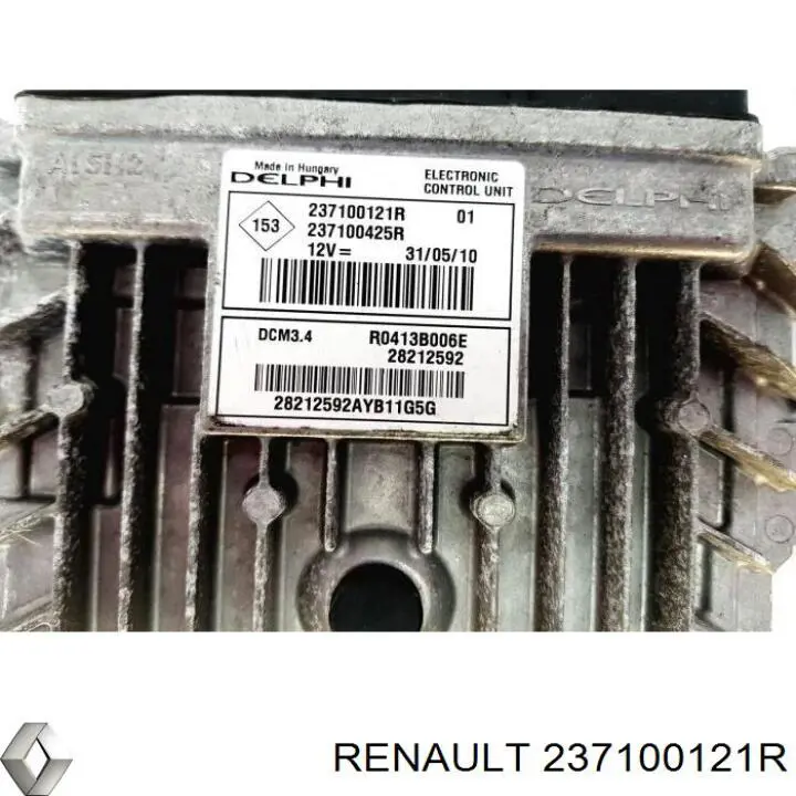 Do koszyka 237100121R Renault (RVI) Sterownik silnika