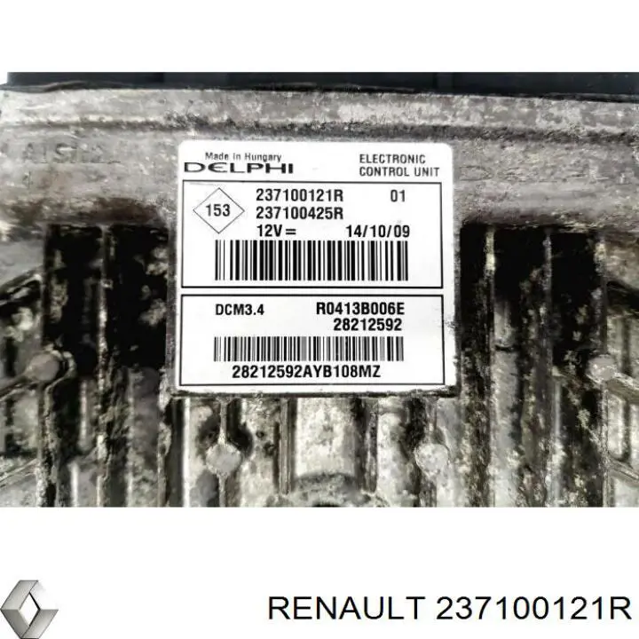 237100121R Renault (RVI) Sterownik silnika