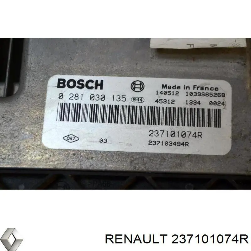 Sterownik silnika Renault (RVI) 237101074R cena, od 105,56 USD