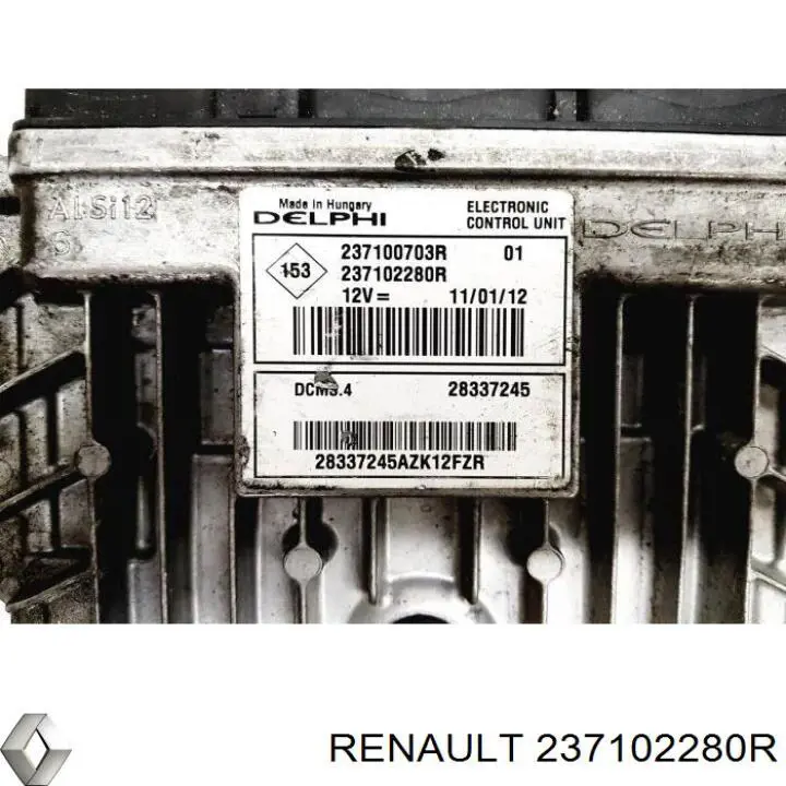 237102280R Renault (RVI) Sterownik silnika