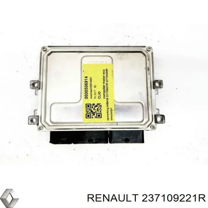 Do koszyka 237109221R Renault (RVI) Sterownik silnika