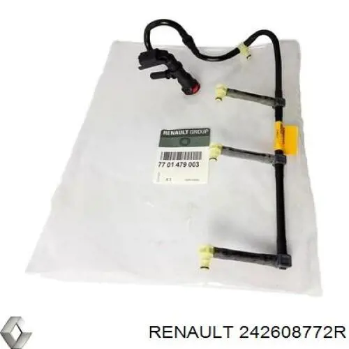 Do koszyka 242608772R Renault (RVI) Uszczelka przepustnicy