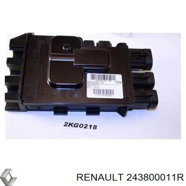 243800011R Renault (RVI) Moduł (ECU) sterowania baterią