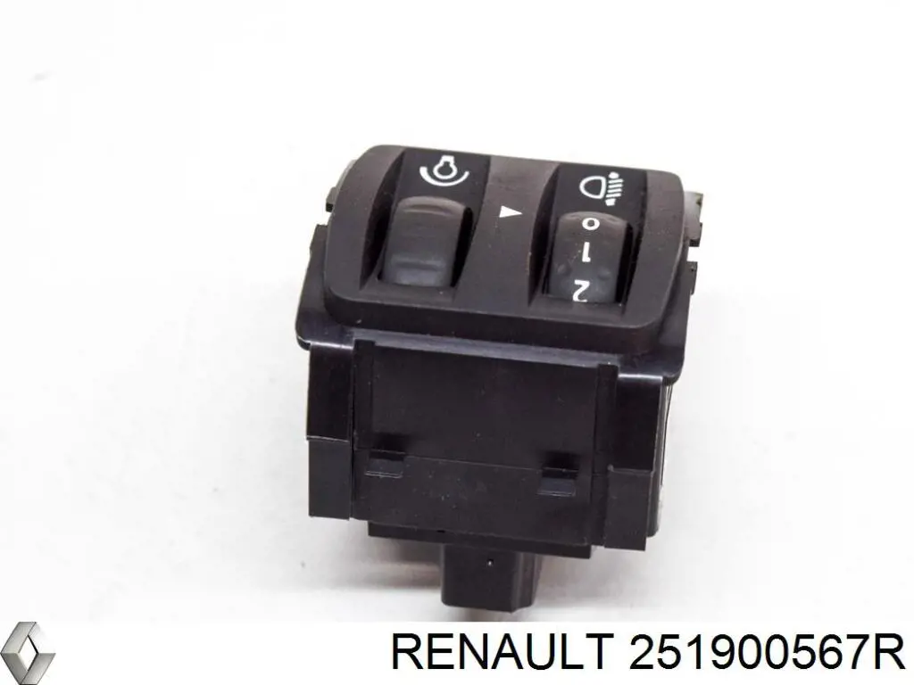 Przycisk korektora reflektorów Renault (RVI) 251900567R cena, od 29,80 USD
