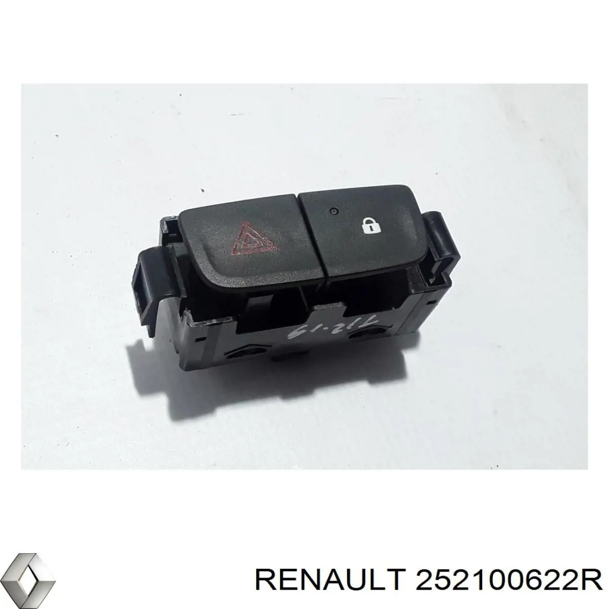Przycisk włączania światła awaryjnego Renault (RVI) 252100622R cena, od 40,86 USD