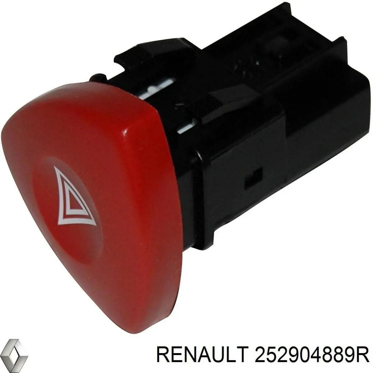 Do koszyka 252904889R Renault (RVI) Przycisk włączania światła awaryjnego