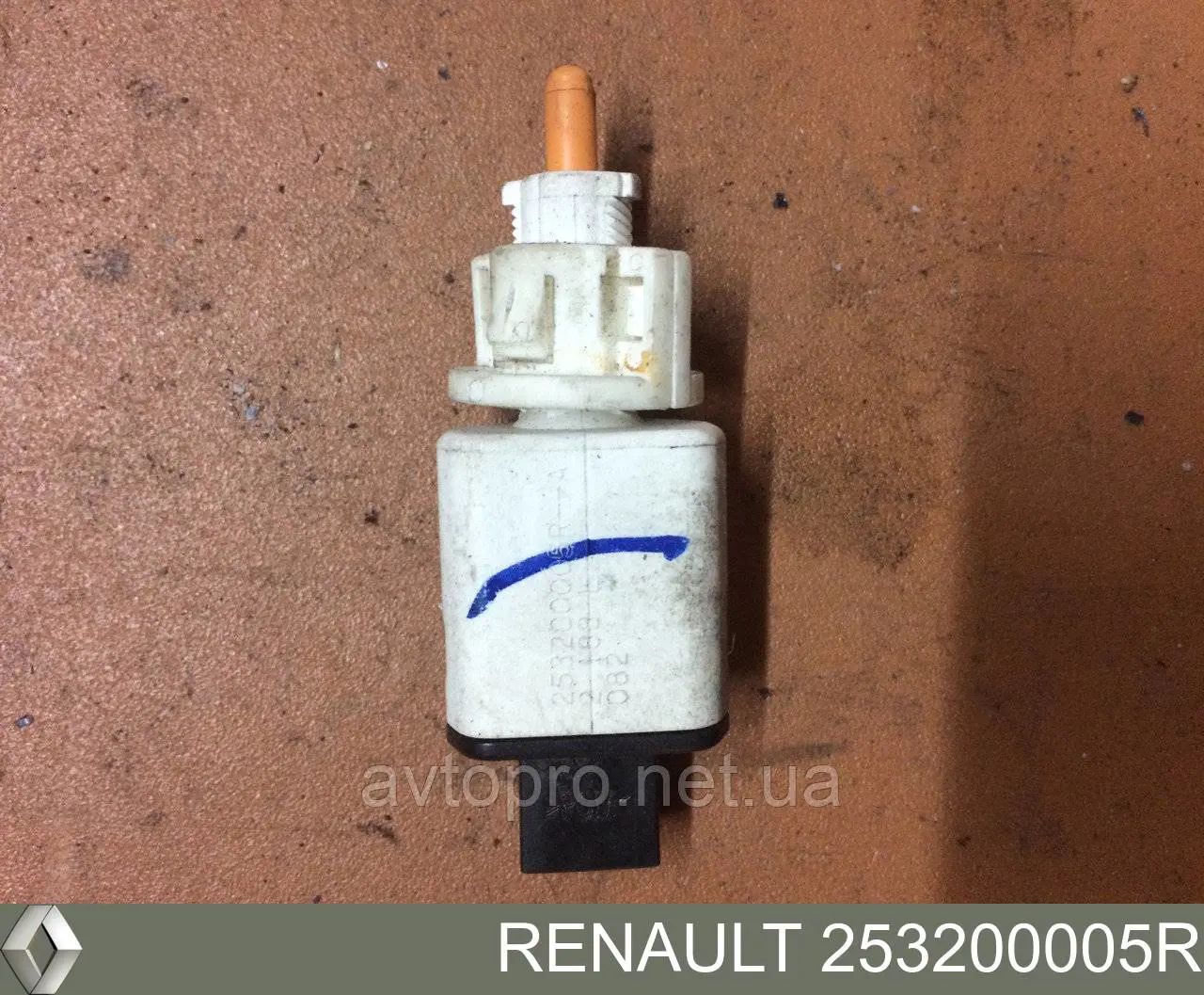 Do koszyka 253200005R Renault (RVI) Czujnik włącznika świała stop