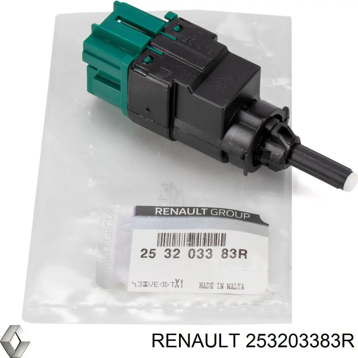 Czujnik włącznika świała stop Renault (RVI) 253203383R cena, od 24,57 USD